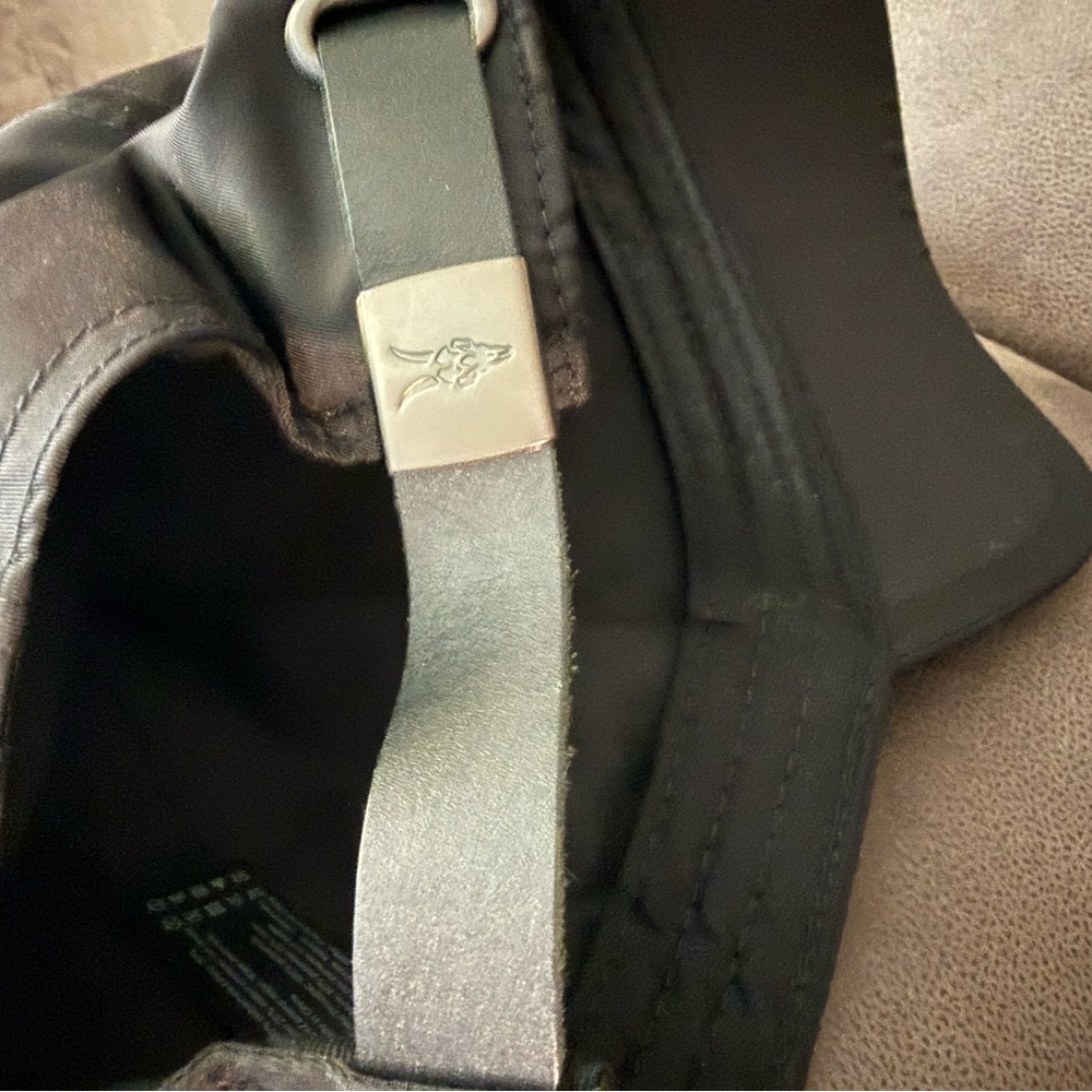 AllSaints Black baseball cap new - Picture 4 of 6